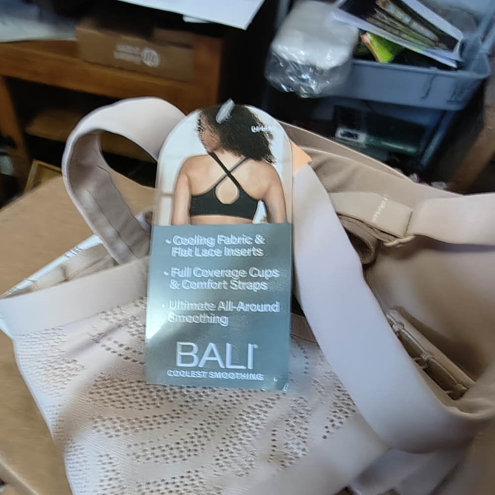 Bali Soft Beige Bra - Picture 2 of 2